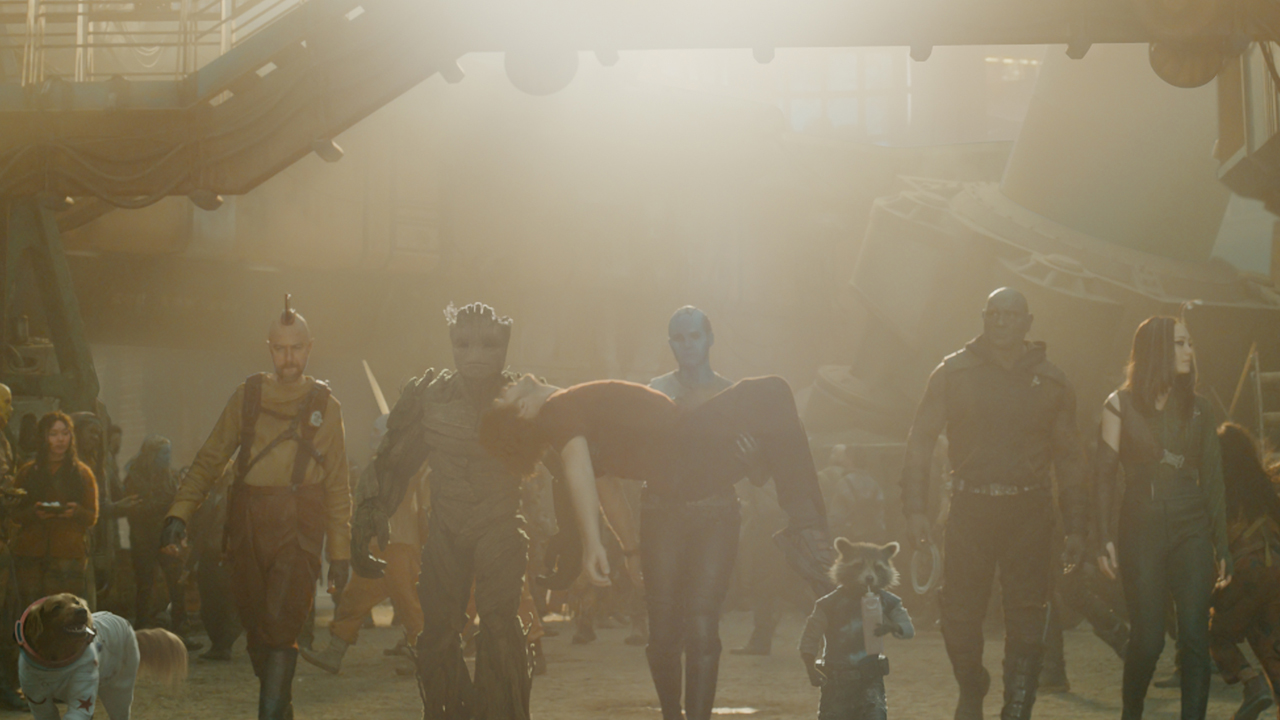 guardians of the galaxy end credits scene