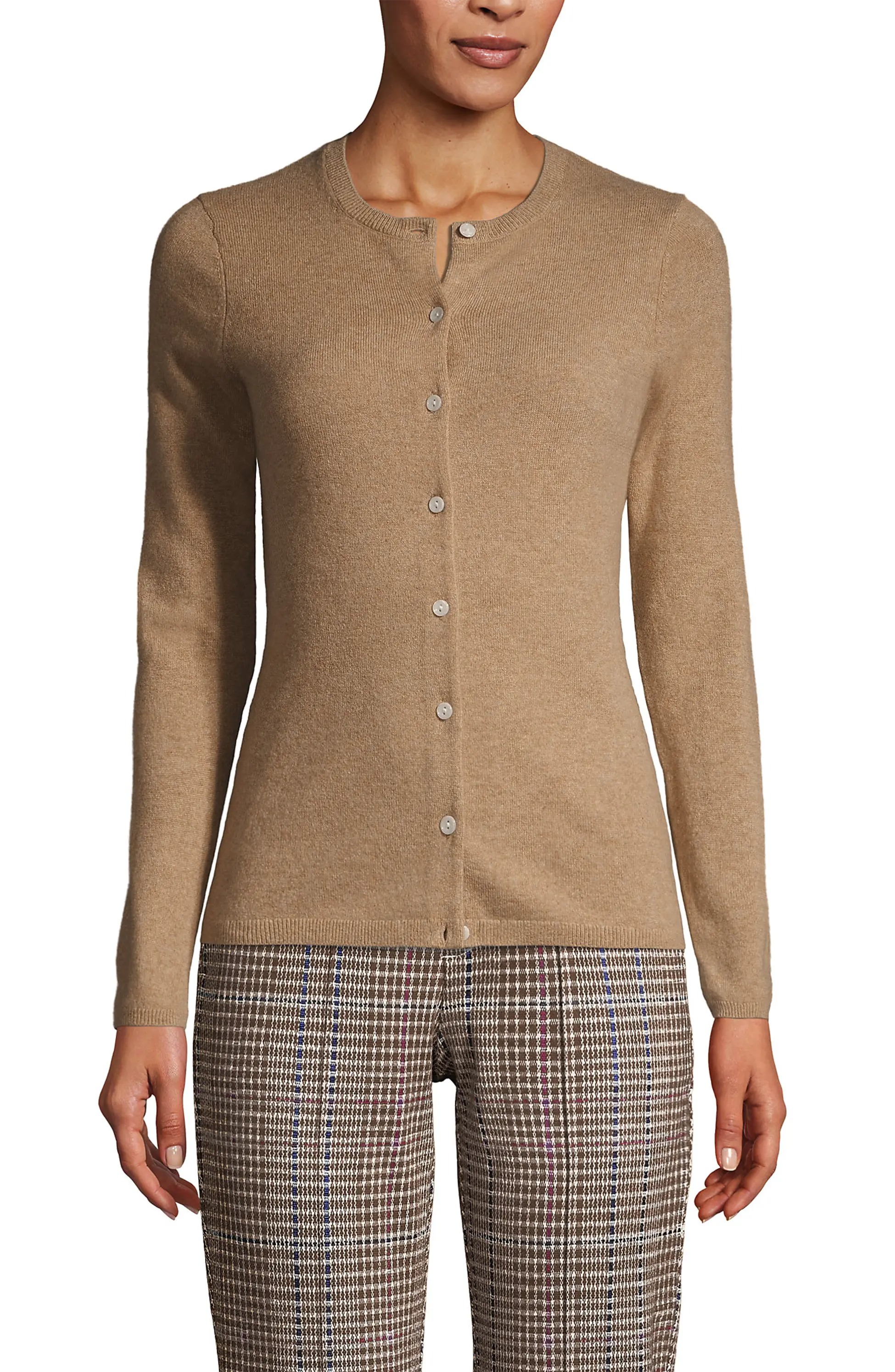 Lands' End, Cashmere Cardigan Sweater