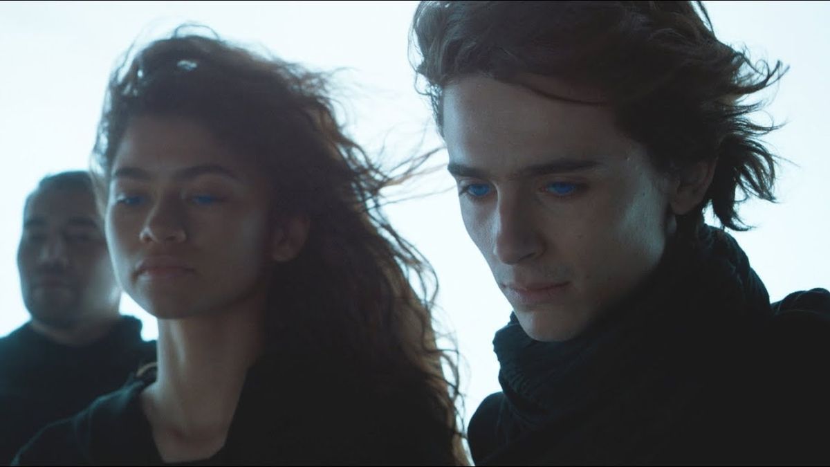 Timothée Chalamet and Zendaya in Dune