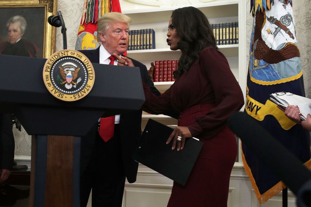 Omarosa Manigault Newman and Trump