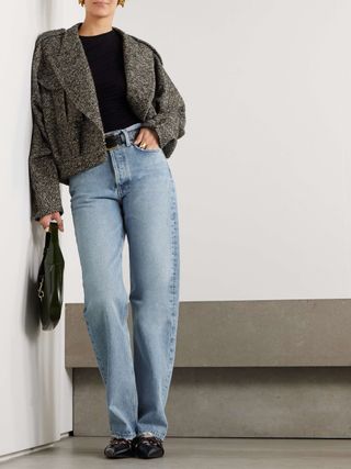 Kelly High-Rise Straight-Leg Recycled Jeans