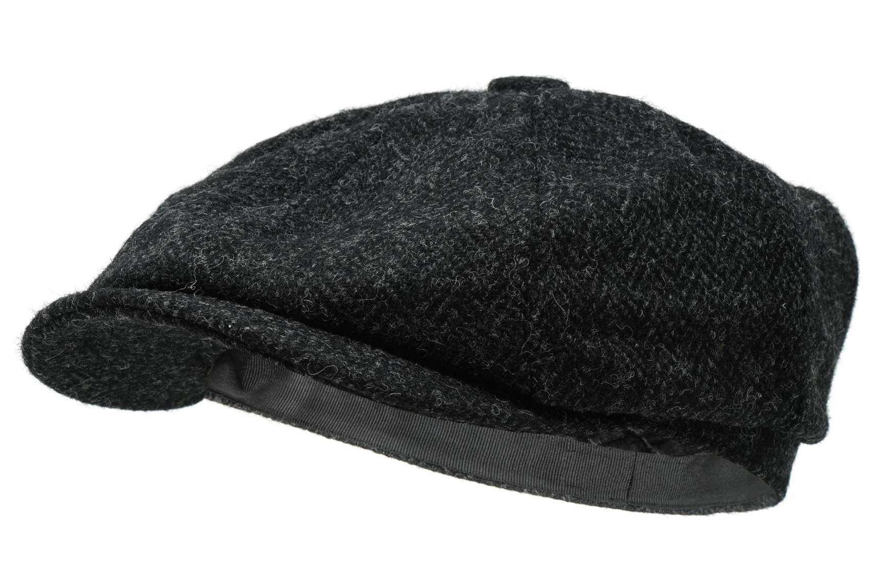 Borges & Scott, The Lomond Newsboy - Ladies Harris Tweed Baker Boy Cap