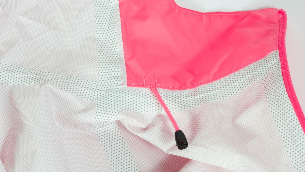 Rapha Commuter Jacket hood cinch cord