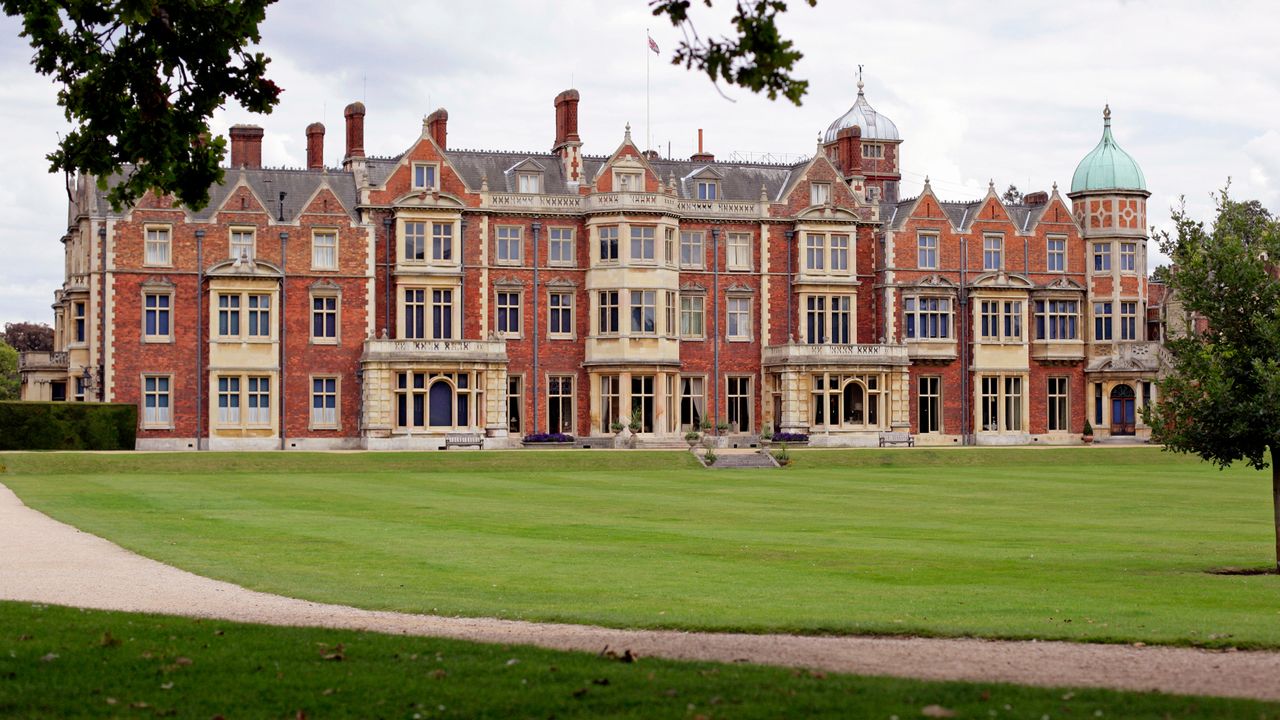 General view of Sandringham House on August 30, 2011