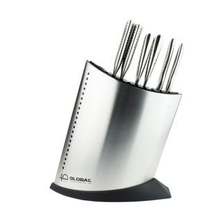 6. Global 40th Anniversary 7 Piece Knife Block Set