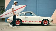 Porsche and Almond Surfboards