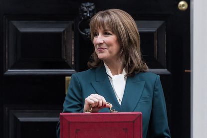 Rachel Reeves presenting Autumn Budget