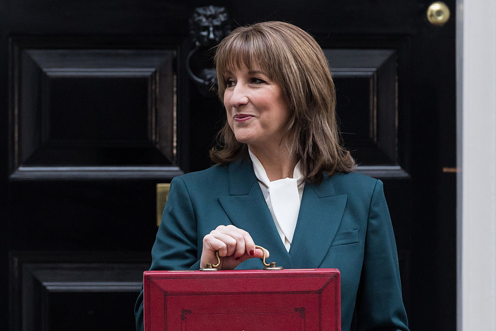 Rachel Reeves presenting Autumn Budget