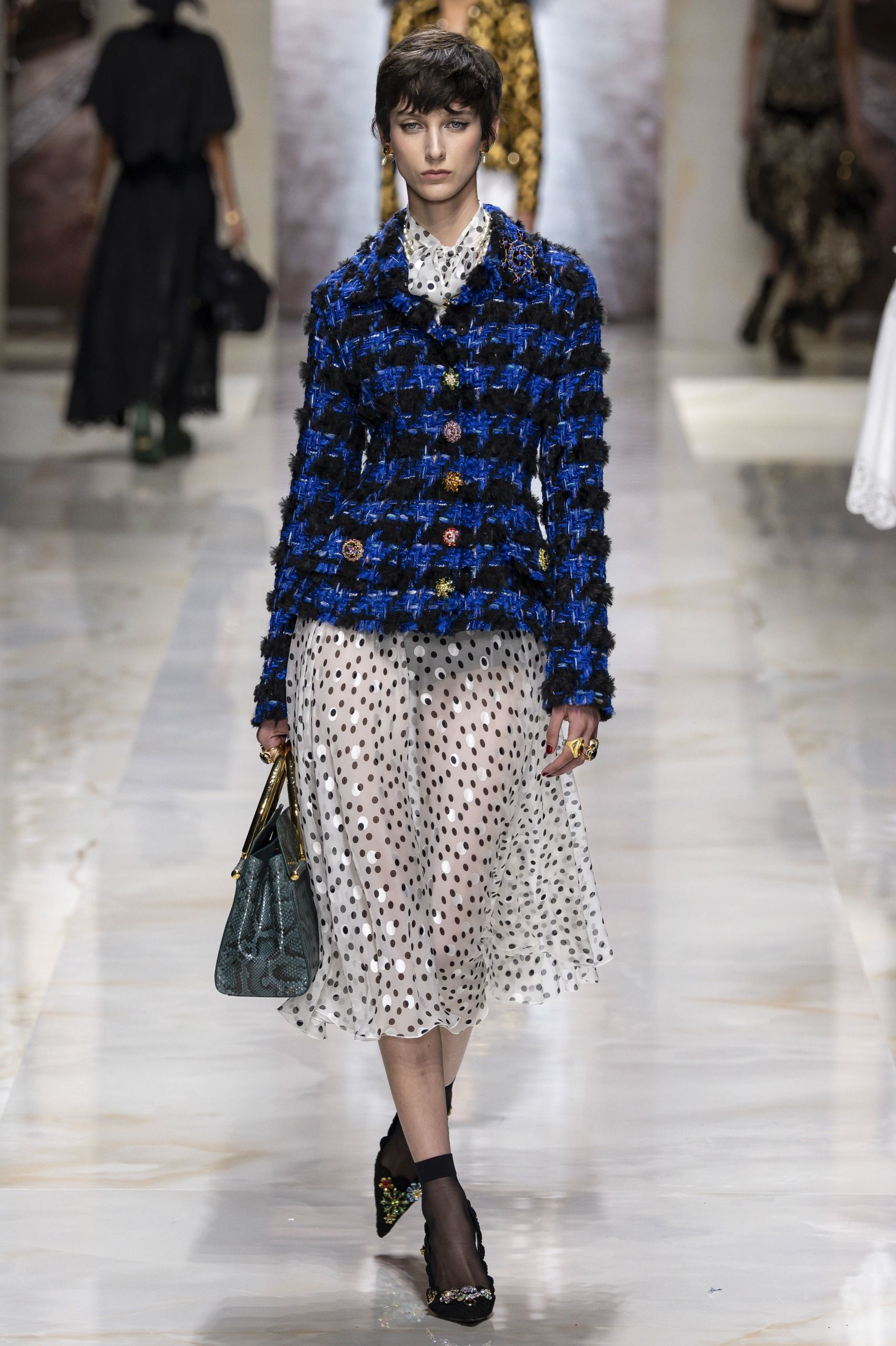 dolce & gabbana runway