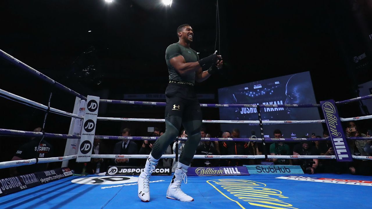 Anthony Joshua Carlos Takam boxing