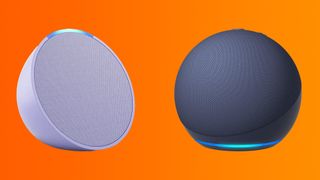 Amazon Echo Pop vs. Echo Dot graphic