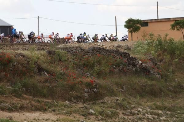 The highest point of the course, Penaflor de Hornija