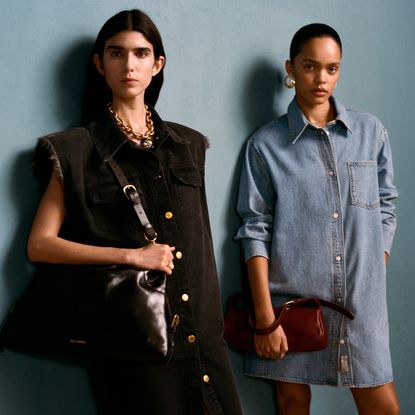 two models wearing the Willy Chavarria x Zara collaboration