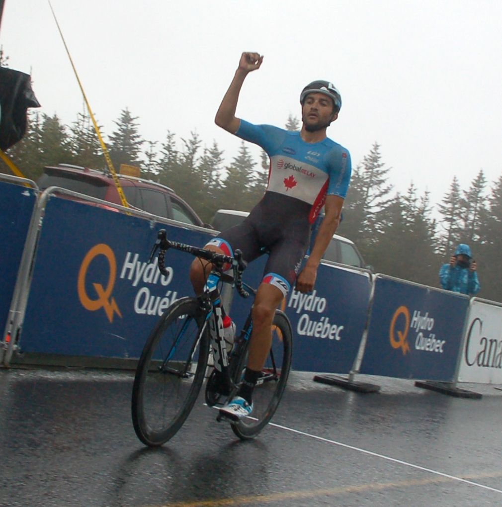 James Piccoli (Canada) wins stage 2 at tour de Beauce