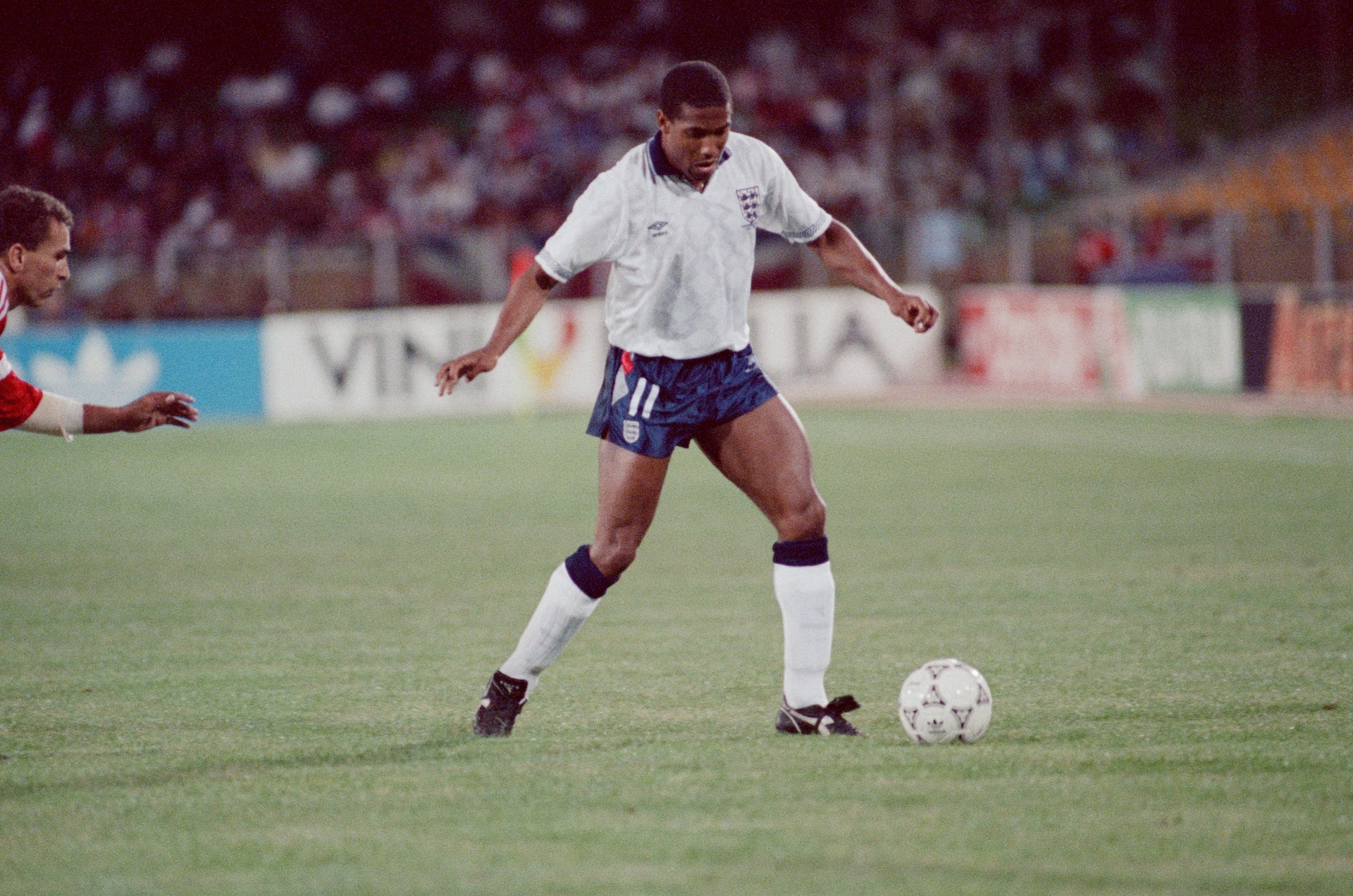 The 1990 FIFA World Cup. England v Egypt, 21 June 1990.