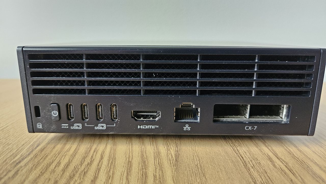 The Acer Veriton GN100 on a desk
