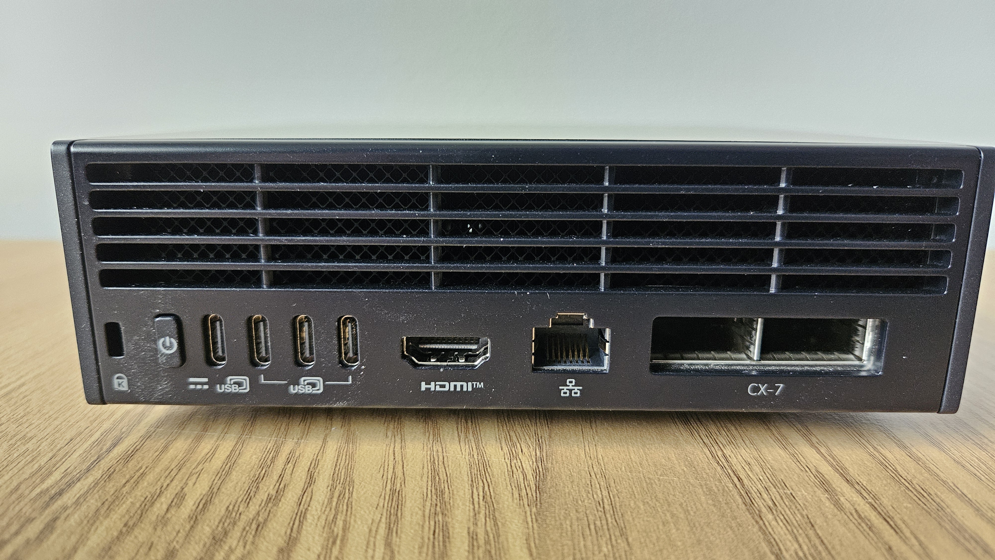 The Acer Veriton GN100 on a desk