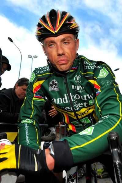 Sven Nys awaits the start of the season's first World Cup.