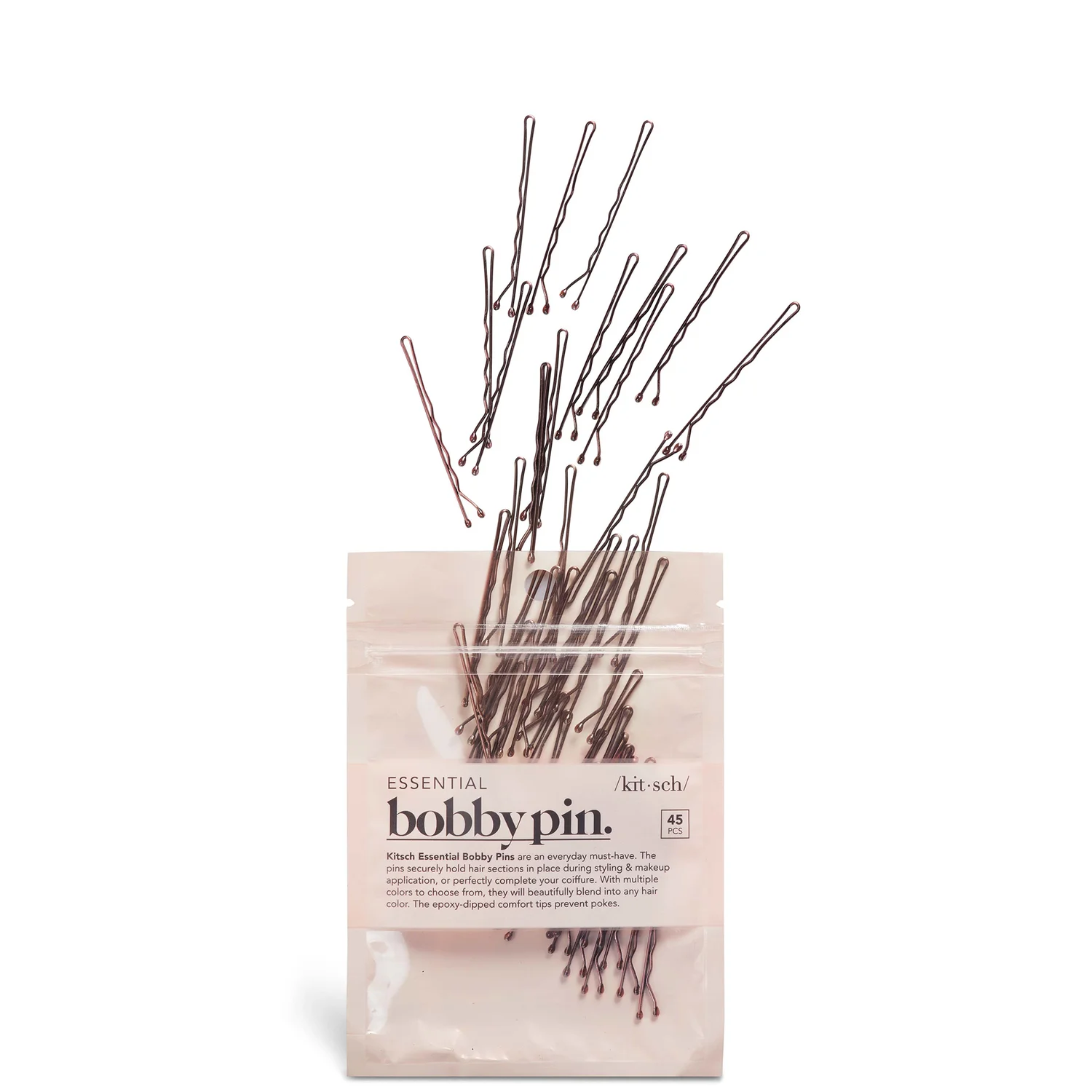 Kitsy Basic Bobby Pin-Brown