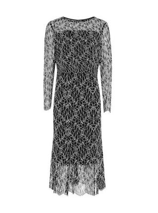 Lace Midi Dress, £245.00, Reiss