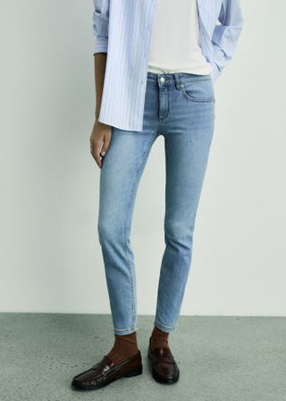 MANGO, Push-Up Low-Rise Skinny Jeans 