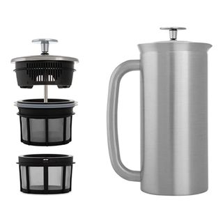 Portable coffee maker cut out