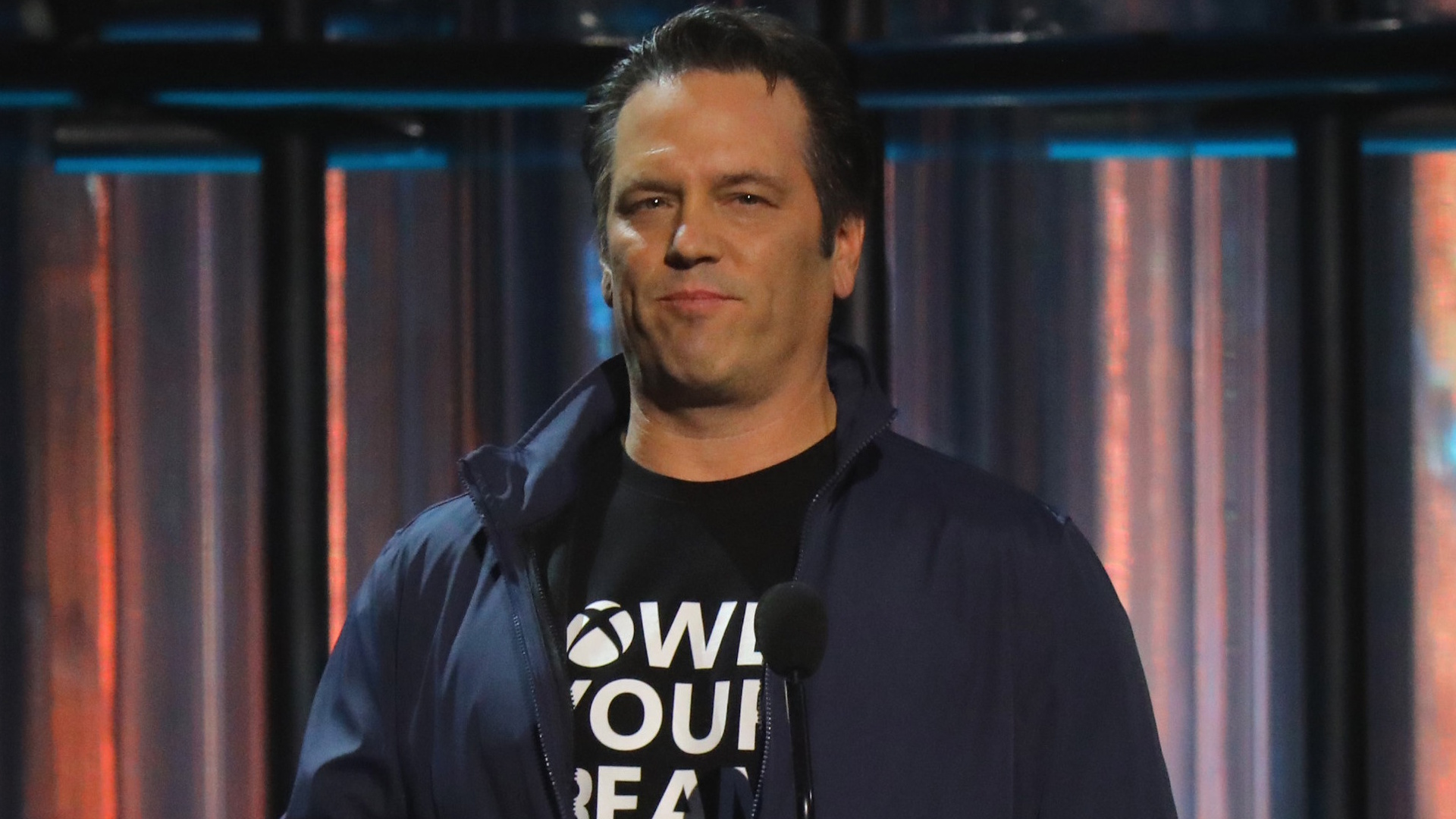 LOS ANGELES, CALIFORNIA - DECEMBER 12: Phil Spencer speaks onstage during The Game Awards 2019 at Microsoft Theater on December 12, 2019 in Los Angeles, California. (Photo by JC Olivera/Getty Images)