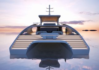 yacht swimming platform