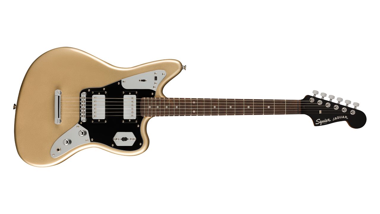 Squier Contemporary Jaguar HH ST Shoreline Gold