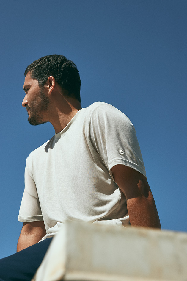 Innovative fabric in the brand’s environmentally aware arsenal