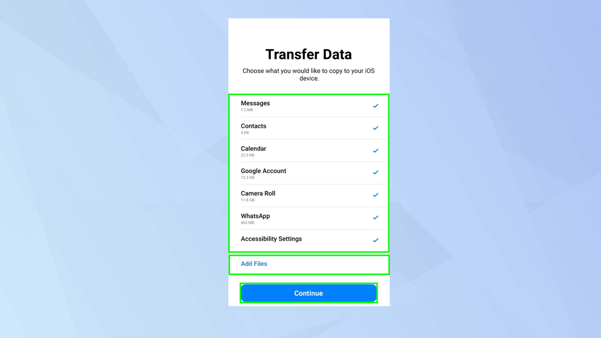 How to transfer data from Android to iPhone | Tom's Guide