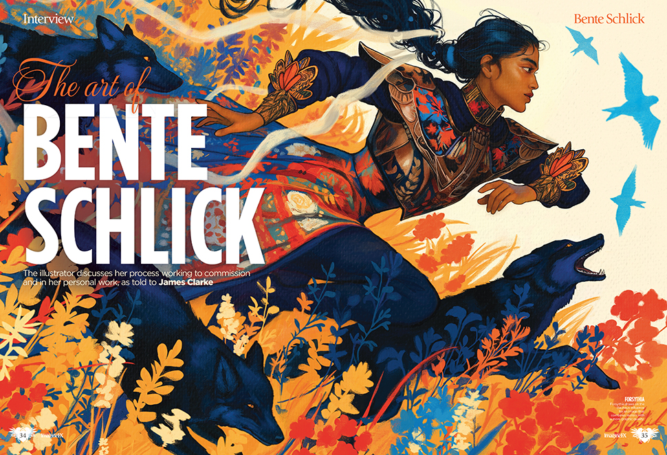 Pages from issue 270 of ImagineFX magazine.
