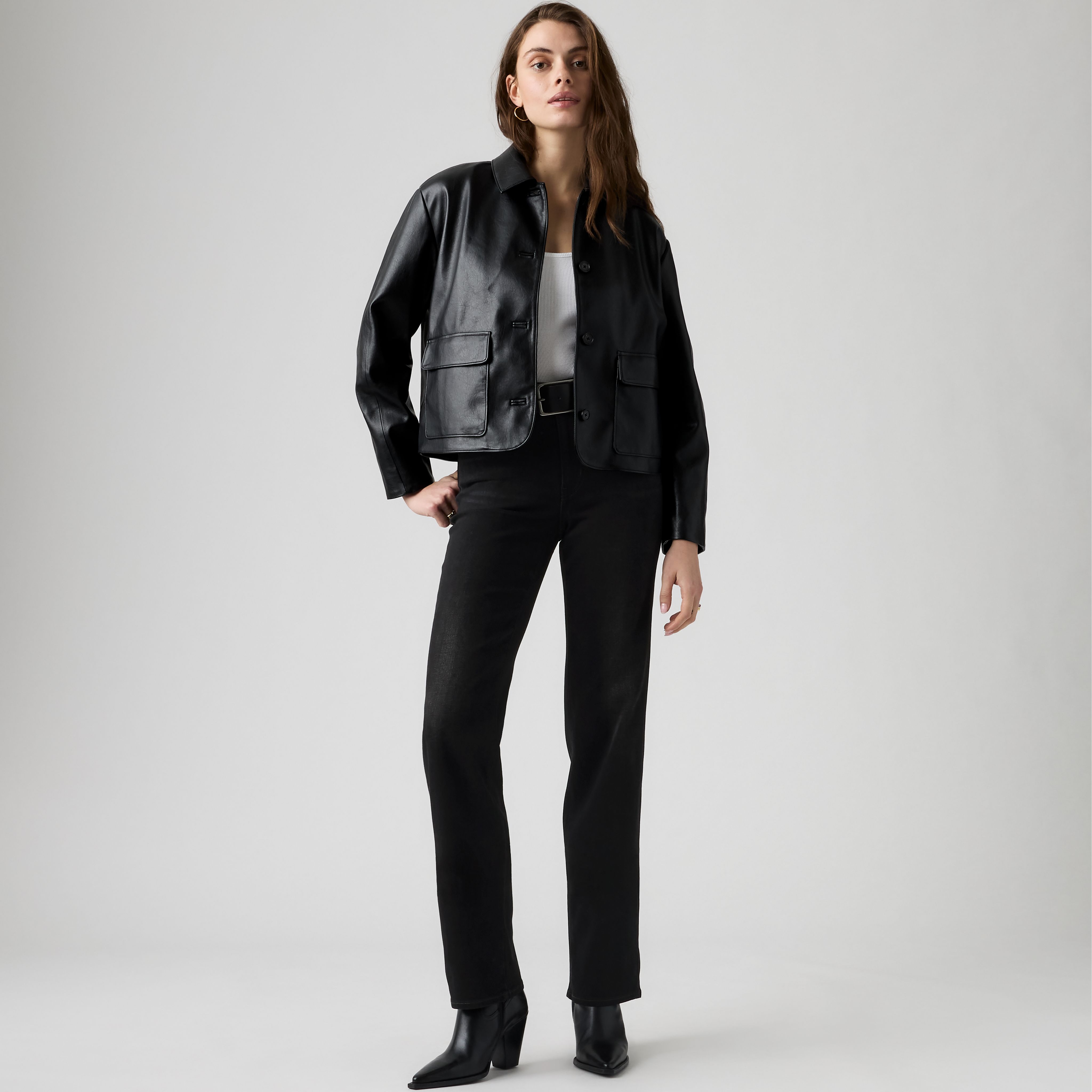 723 High Rise Straight Jeans