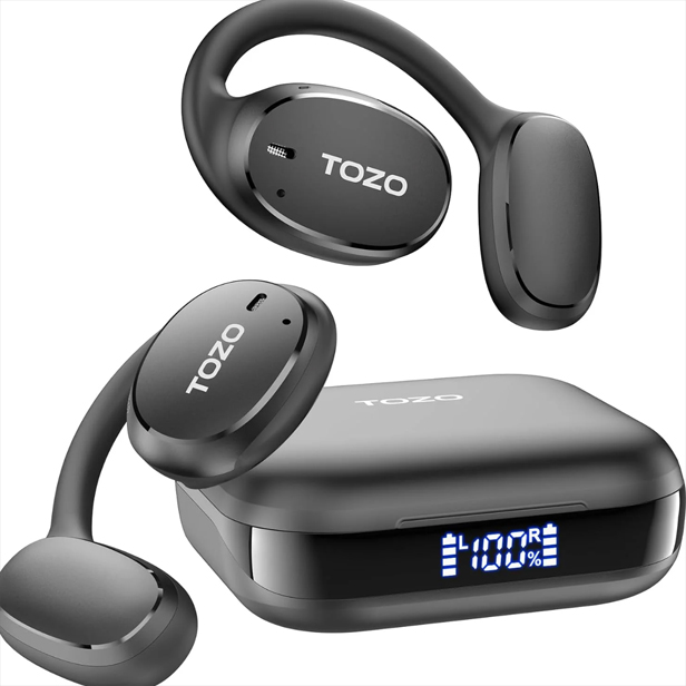 A press image of the Tozo OpenEgo earbuds