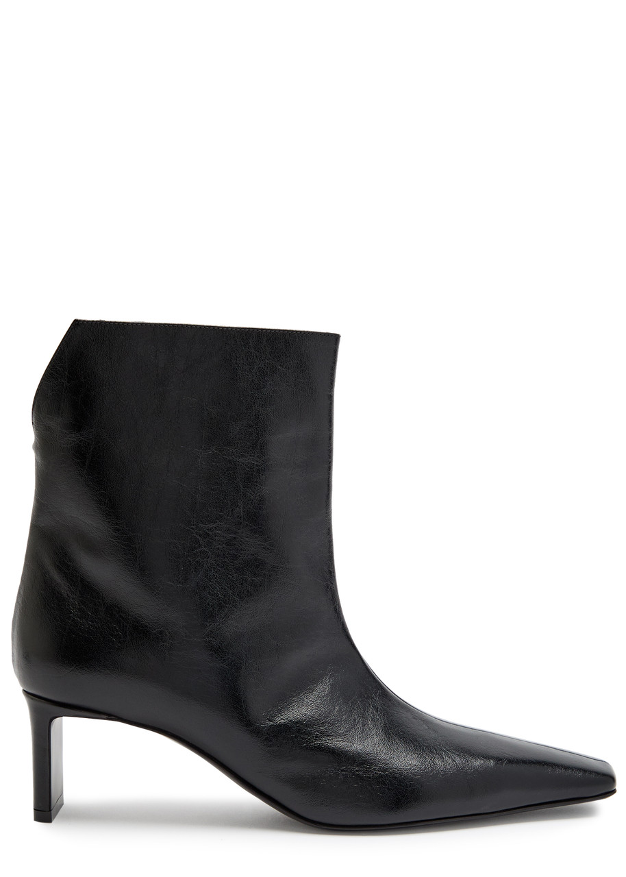 Ona 55 Leather Ankle Boots