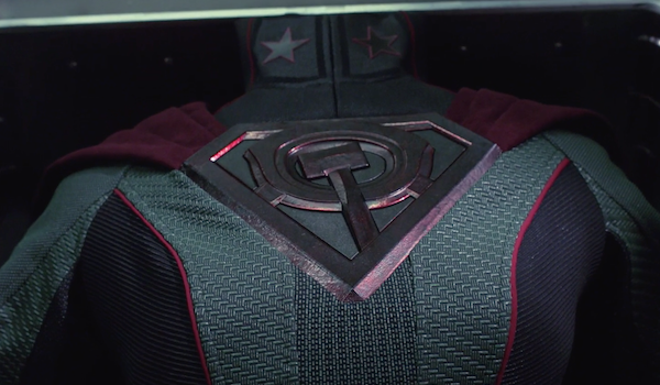 supergirl red daughter suit