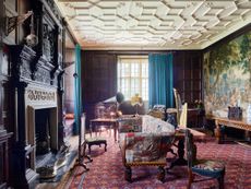 Fig 2: The 16th-century parlour is currently displayed as an Edwardian drawing room. St Fagans National Museum, Cardiff. ©Paul Highnam for Country Life