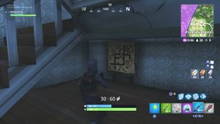 it s treasure map time again in this week s fortnite battle pass challenges and if you want to find the map itself then head into the middle of the three - week 6 fortnite cheat map