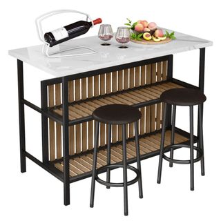 17 Stories Kitchen Island Set