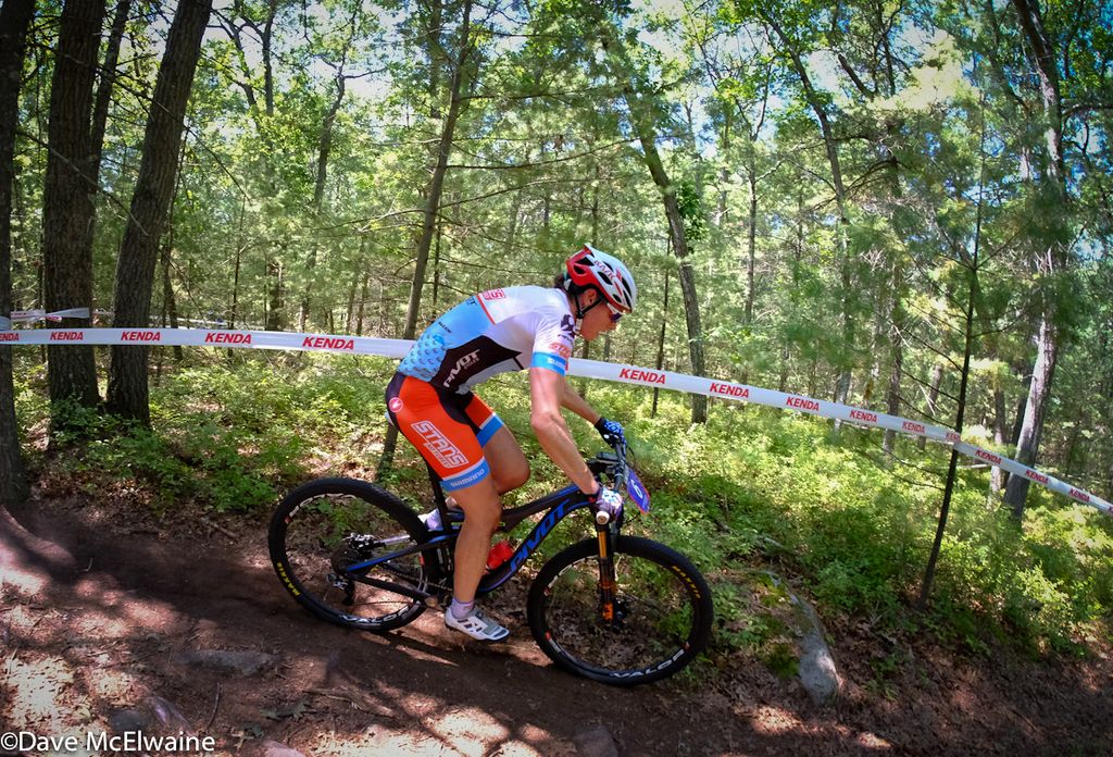 Rose Grant (Stan&rsquo;s NoTubes) found the flatter course to her liking