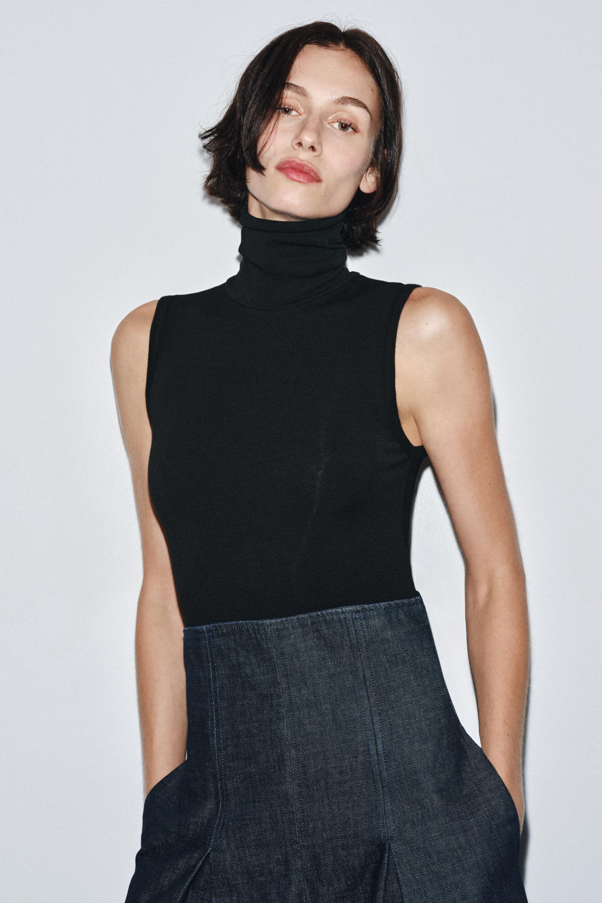 Basic High Neck Bodysuit
