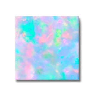 Opalescent pastel wall art canvas