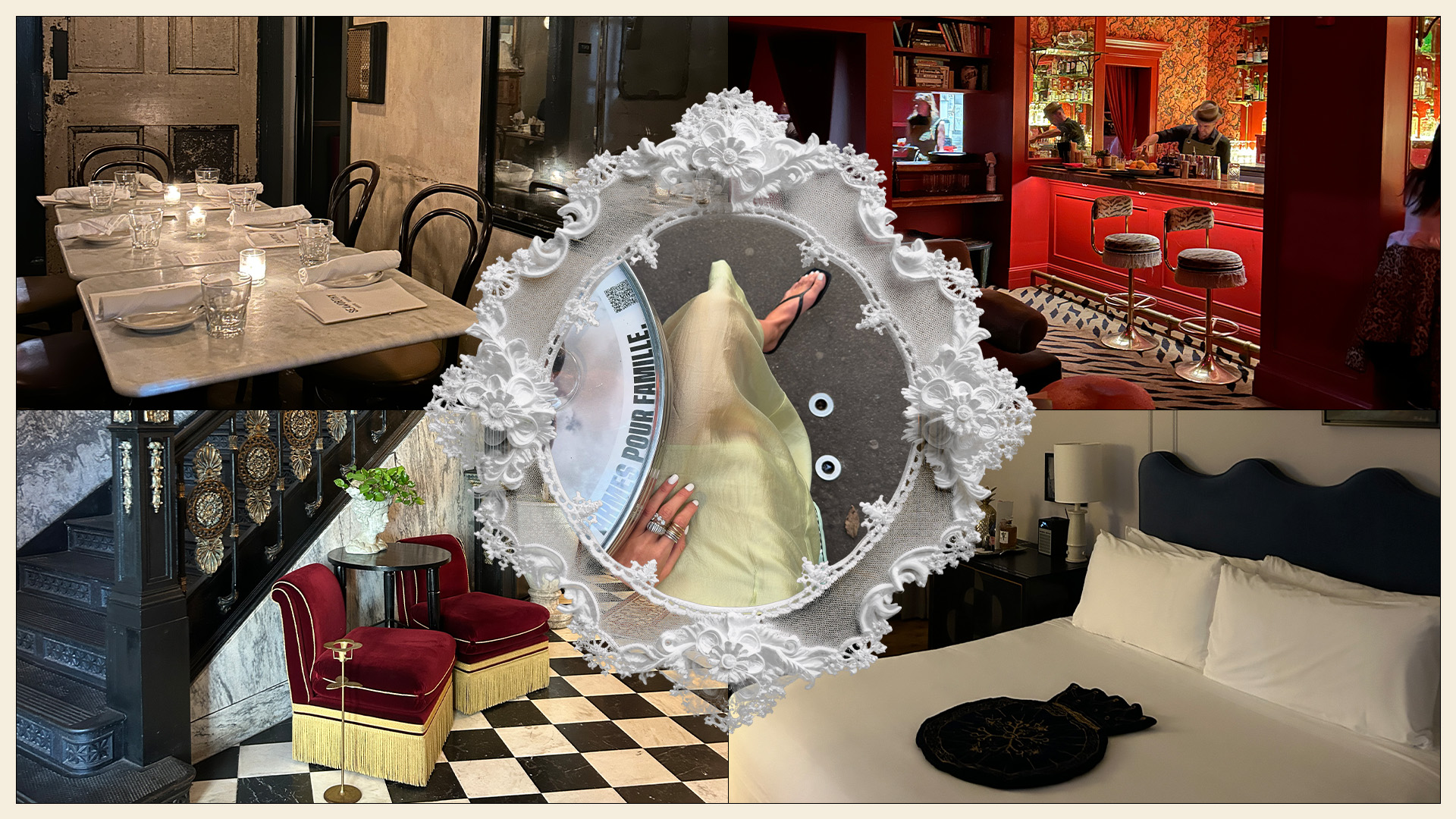 collage of photos from New Orleans