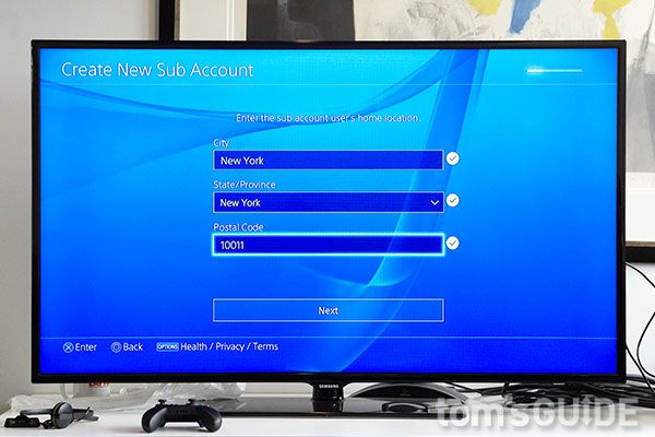 playstation account parental controls