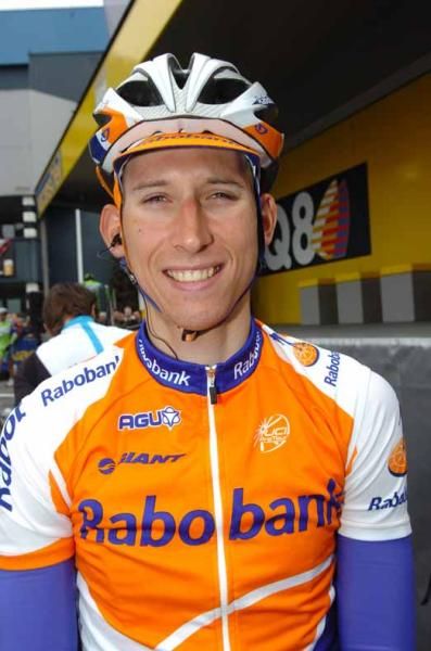 Bauke Mollema (Rabobank) at the 2010 Fleche Wallonne.