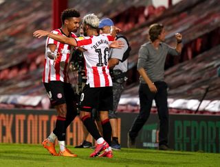 Ollie Watkins, left, and Said Benrahma have been key performers for Brentford