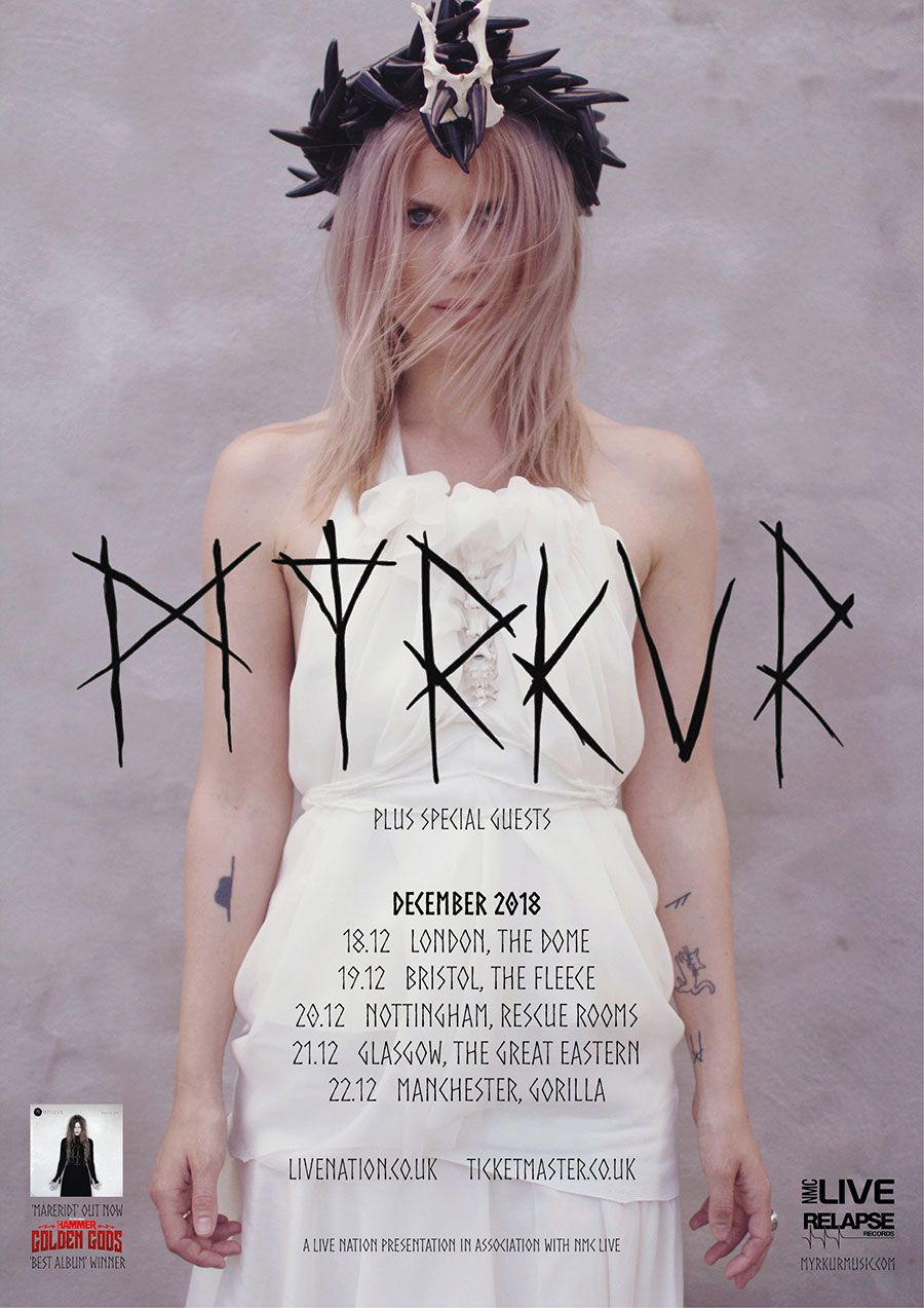 Myrkur announces UK tour Louder