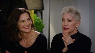 Stars from "Star Trek: Deep Space Nine" are participating in the new documentary, "What We Left Behind," including Terry Farrell, left (who played Jadzia Dax) and Nana Visitor (who played Kira Nerys).