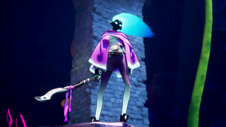 Screenshots of elemental action-adventure game Fading echo