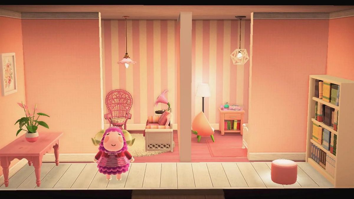 Stellas Pink Home Happy Home Paradise Acnh